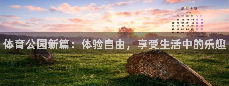 凯发官方正版app官方:体育公园新篇:体验自由,享受生活中的